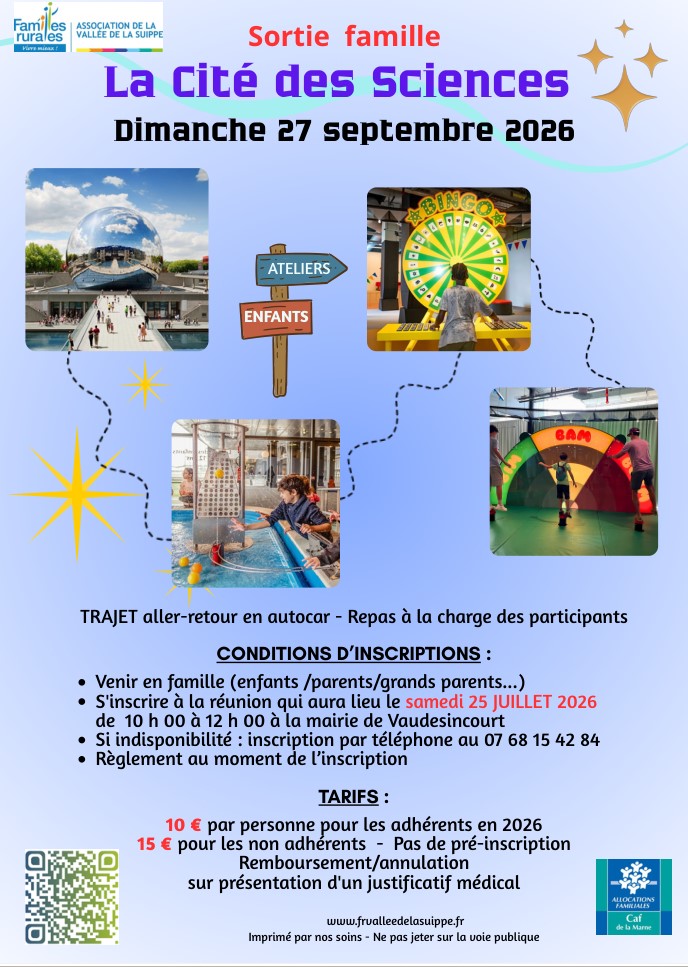cite sciences sept 26